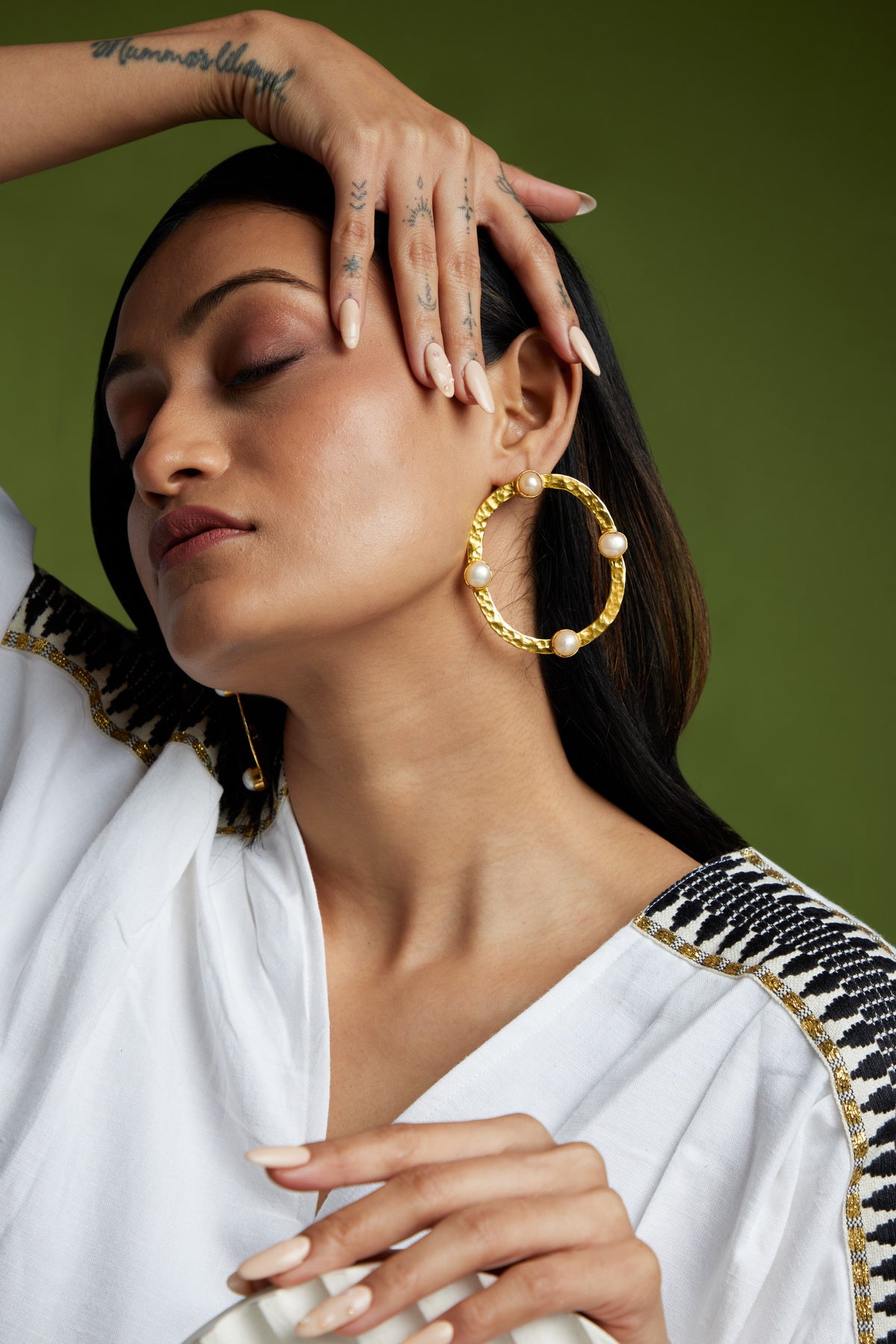 Sun Earrings - 18k Gold Plated, Anti Tarnish