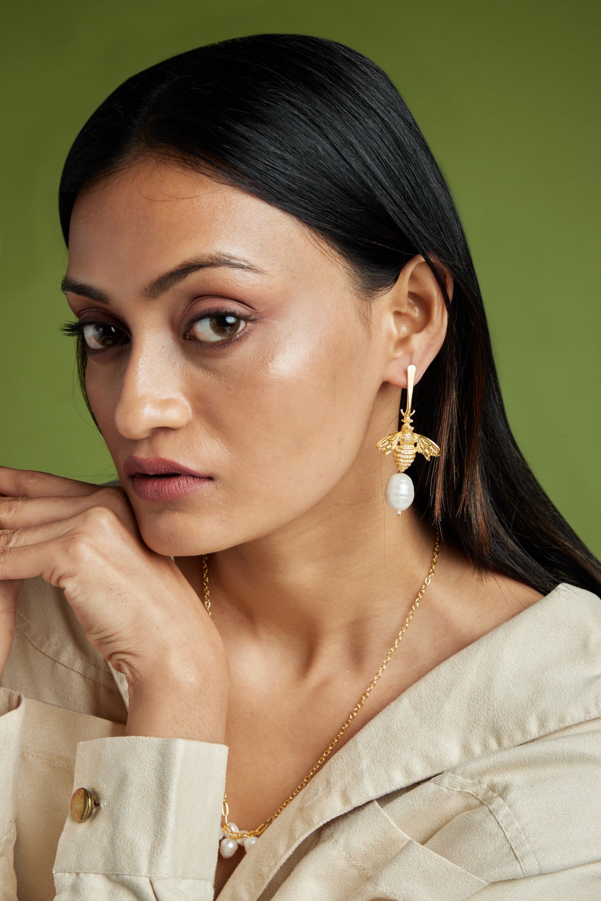 Makhi Earrings - Anti Tarnish
