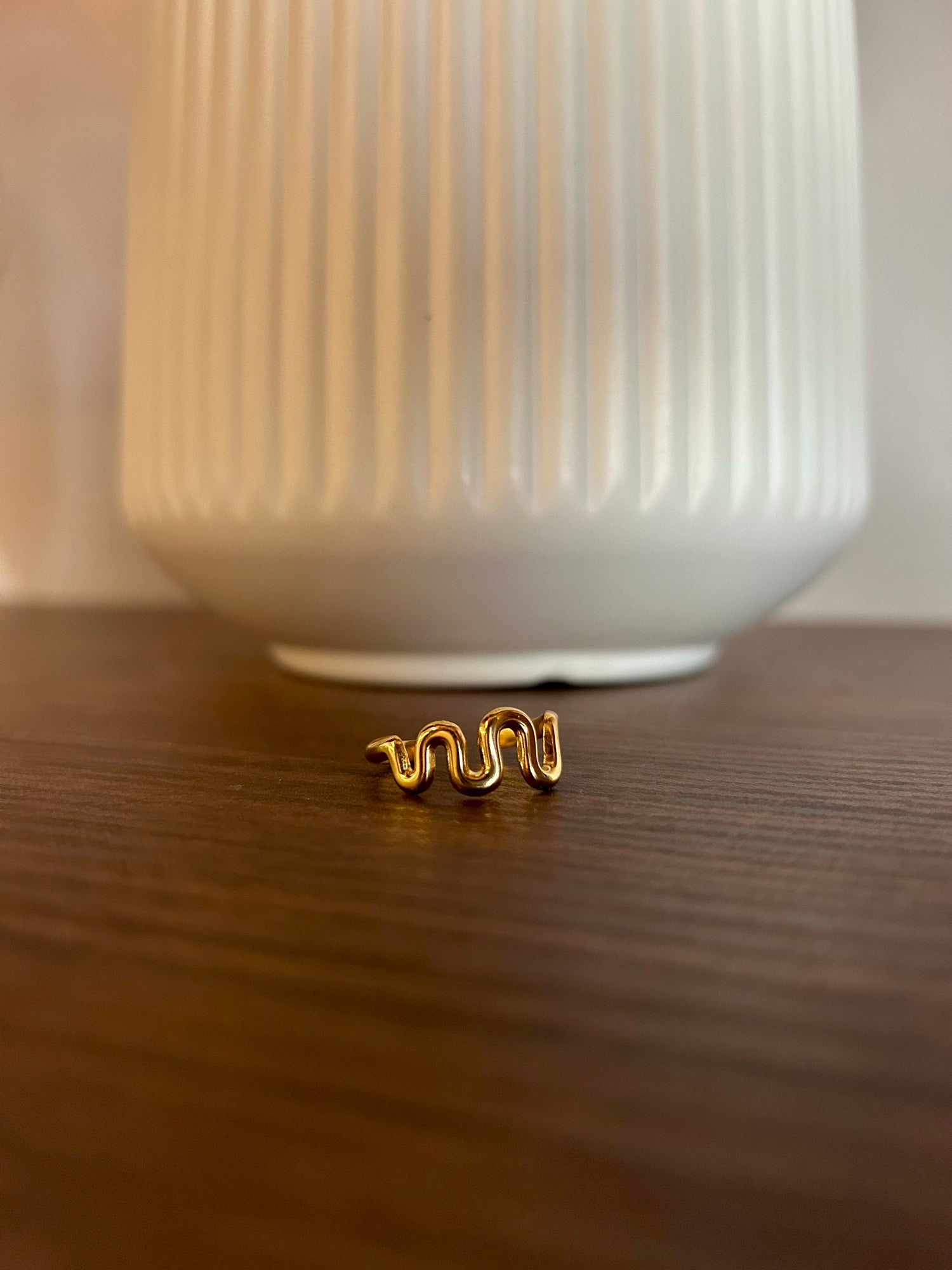 Lemo Ring - Waterproof, 18k Gold Plated