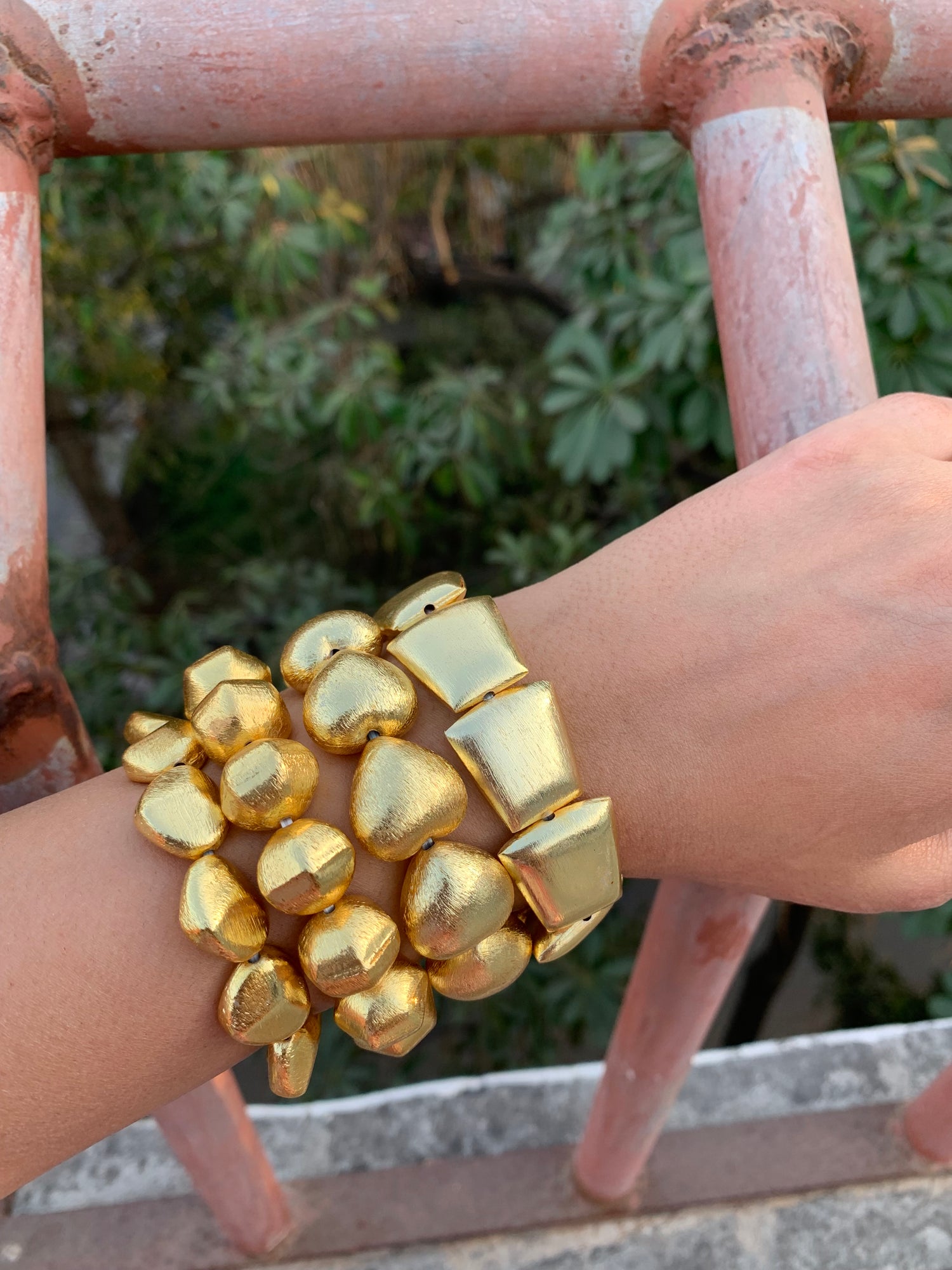 Mirage Si Stackable Anti Tarnish Bracelet ( Set of 4)