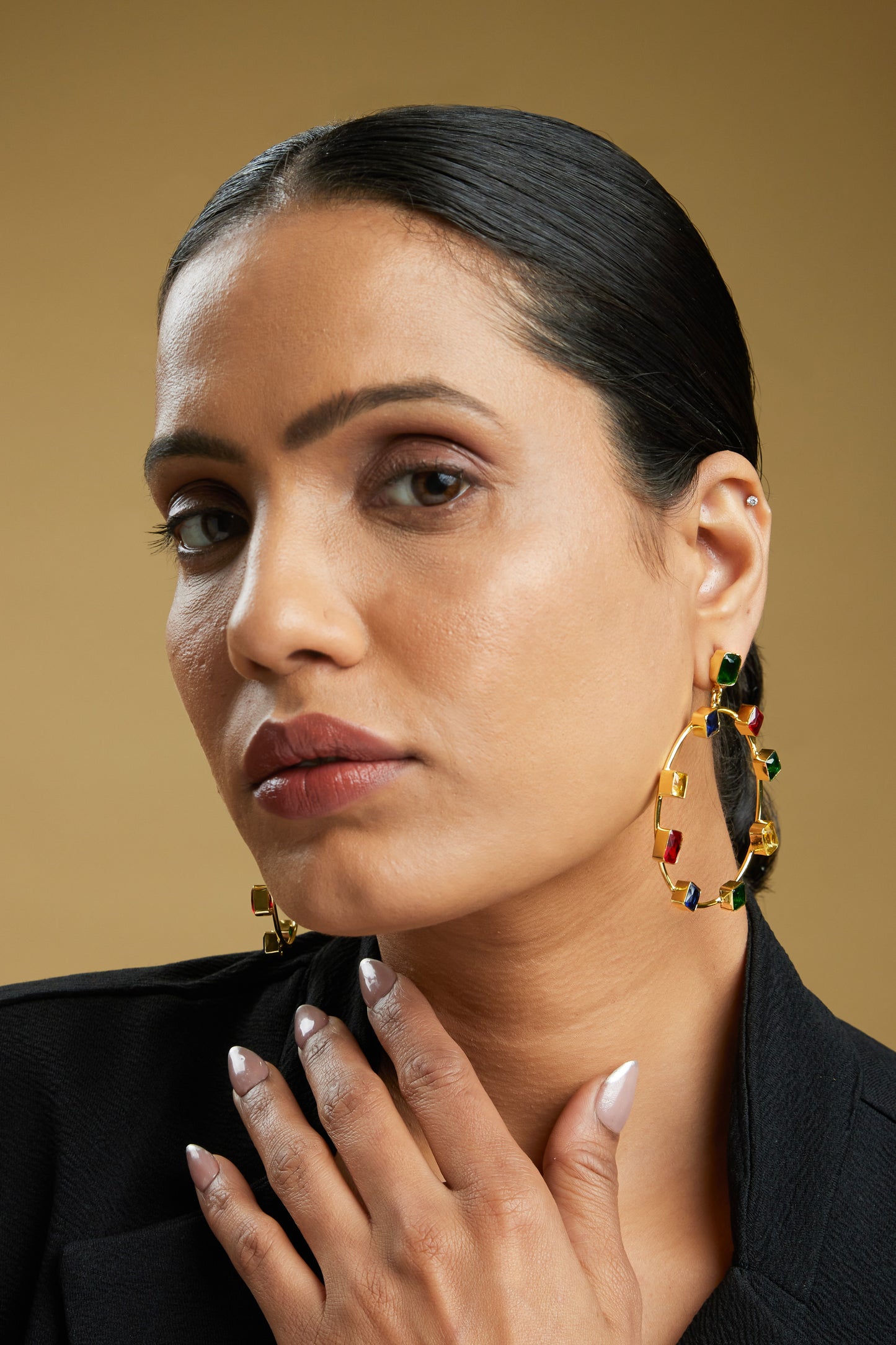 Pama Crystal Earrings - Anti Tarnish