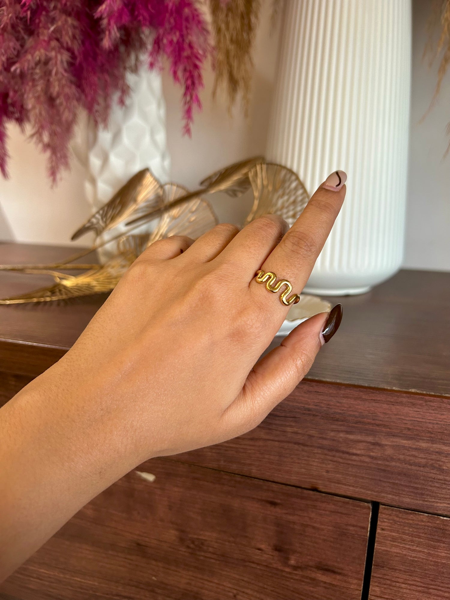 Lemo Ring - Waterproof, 18k Gold Plated