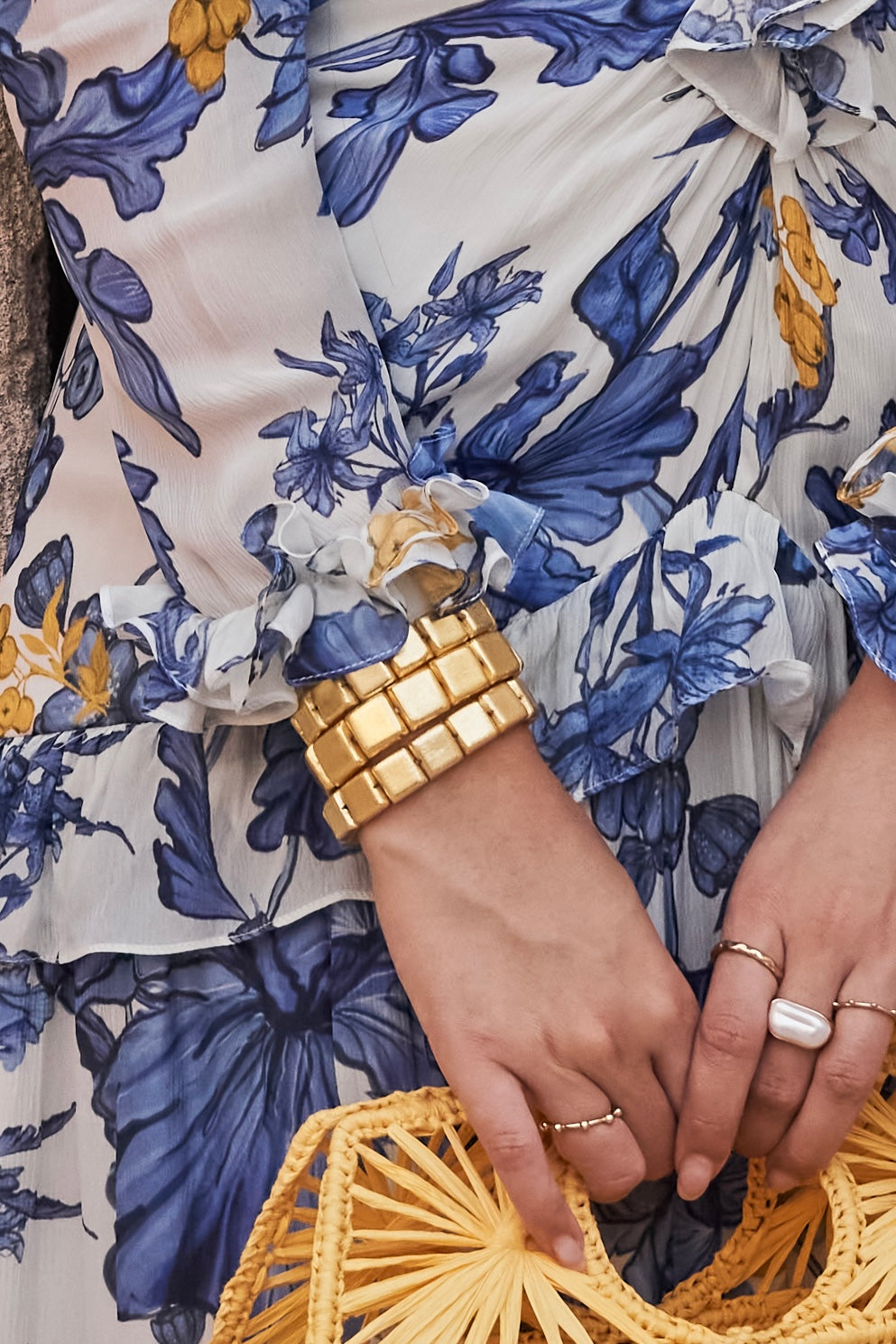 Mirage Zo Square Chunky Bracelet (Set of 3)