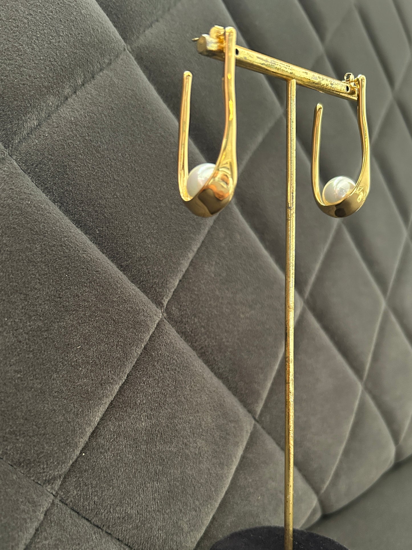 Ash Earrings - Waterproof, 18k Gold Plated