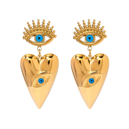 Nia Earrings - Waterproof, 18k Gold Plated