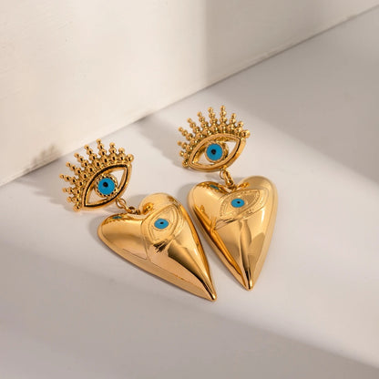 Nia Earrings - Waterproof, 18k Gold Plated