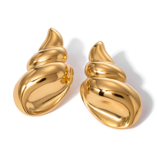 Niki Earrings - Waterproof, 18k Gold Plated