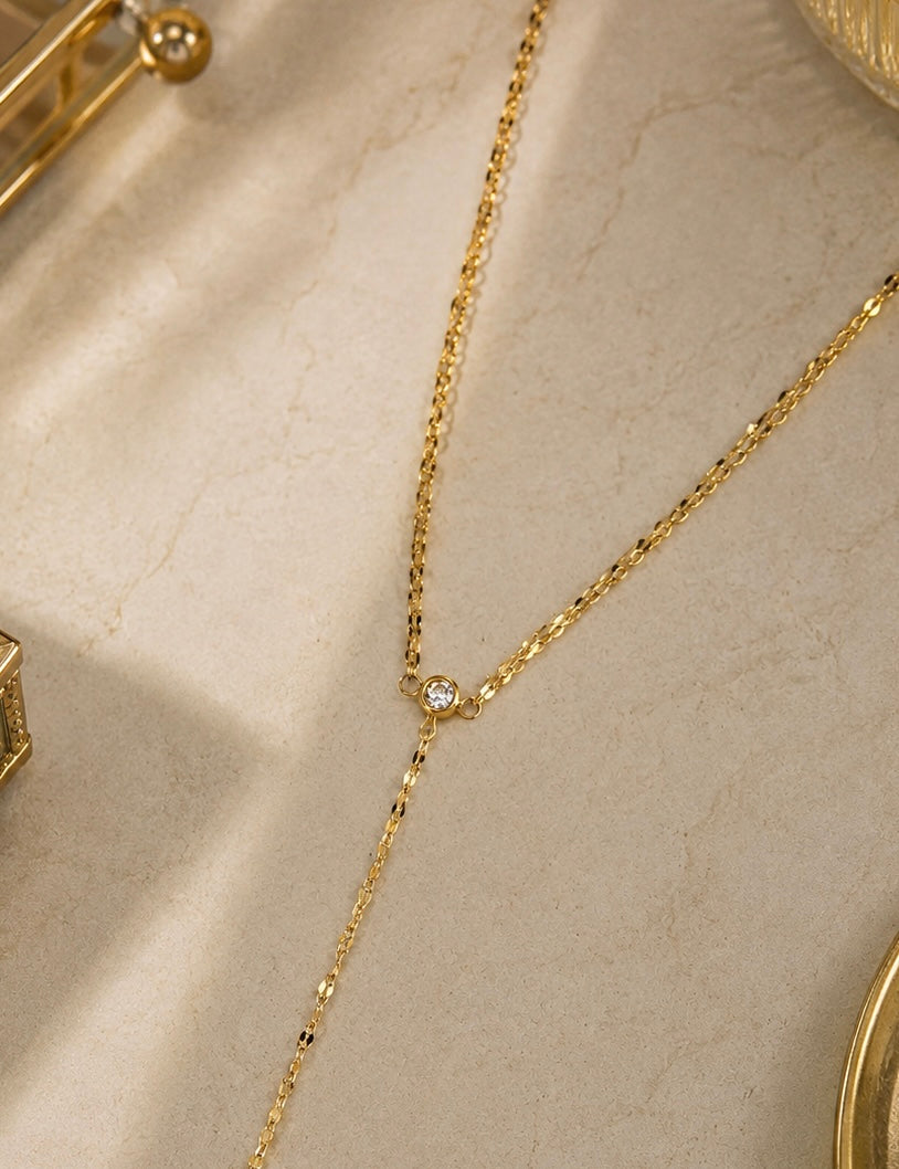 Jenny Handchain/Bracelet - Waterproof, 18k Gold Plated