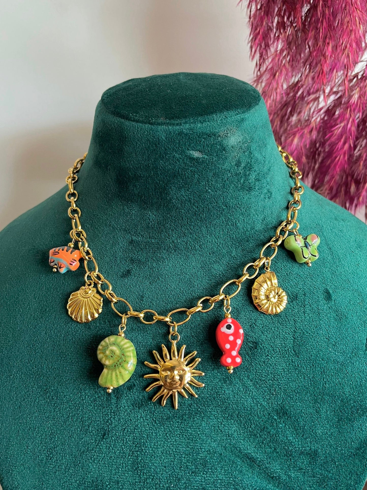 Charmi Necklace - Waterproof, 18k Gold Plated