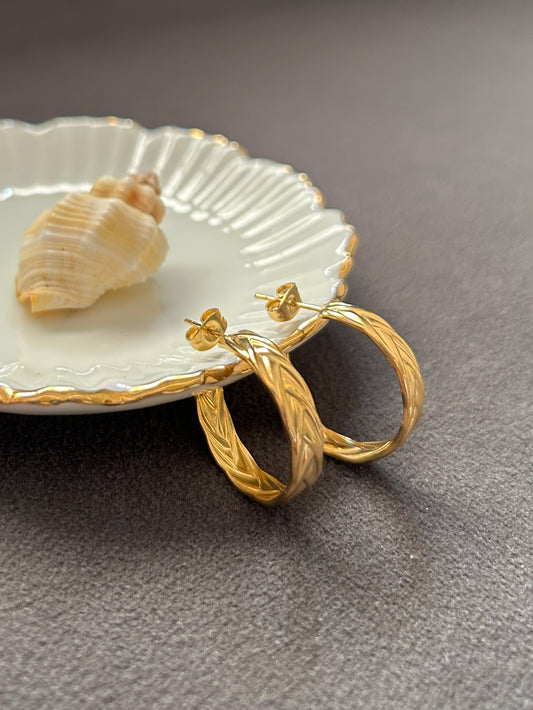 Kemp Earrings - Waterproof, 18k Gold Plated