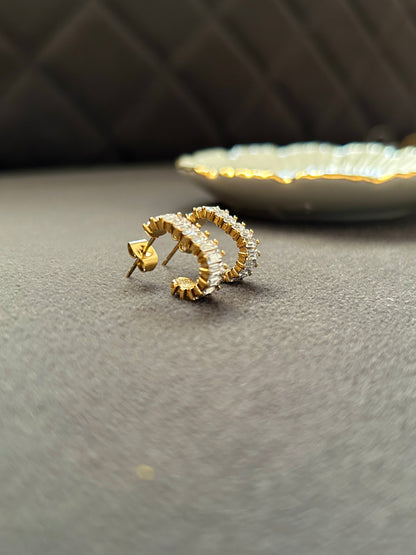 Mia Earrings - Waterproof, 18k Gold Plated
