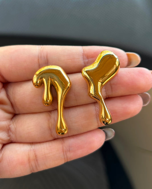 Darcie Earrings - Waterproof, 18k Gold Plated