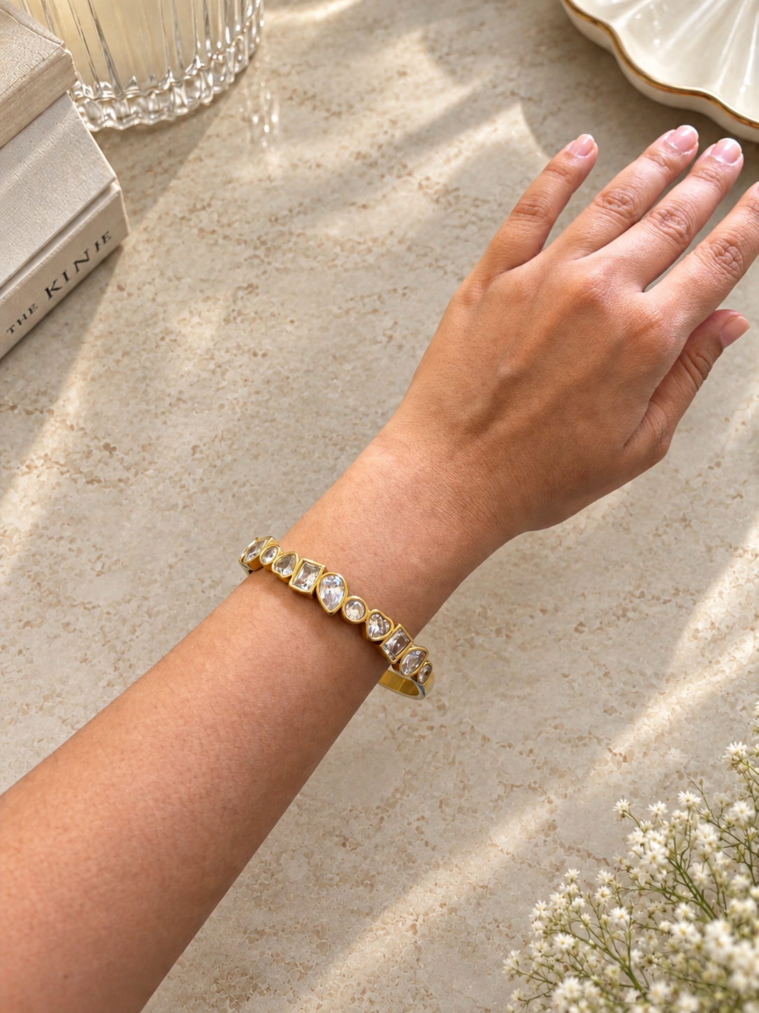 Sorel Bracelet - Waterproof, 18k Gold Plated