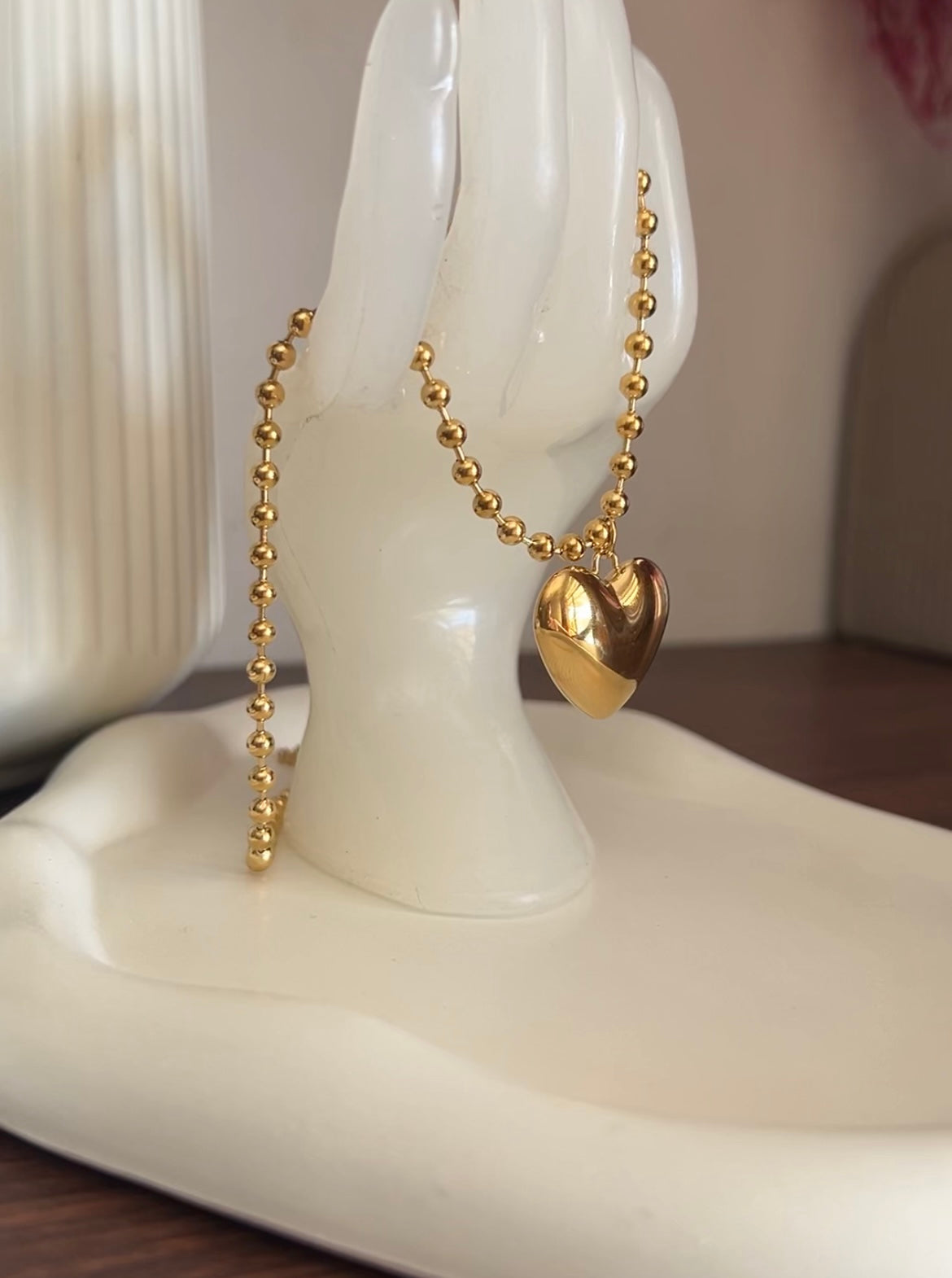 Aimee Necklace - Waterproof, 18k Gold Plated