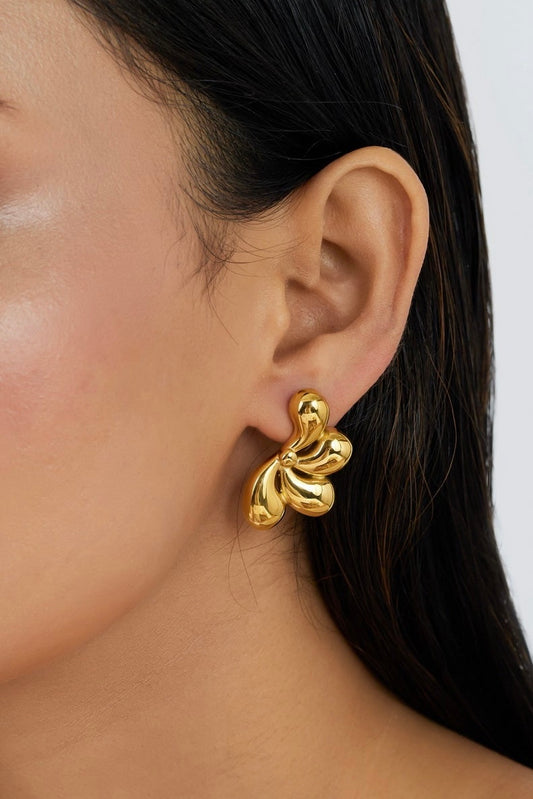 Hiral Earrings - Waterproof, 18k Gold Plated