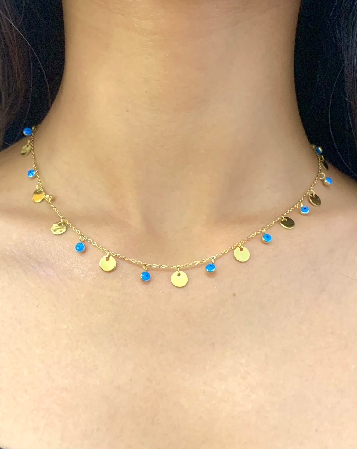 Ella Necklace - Waterproof, 18k Gold Plated