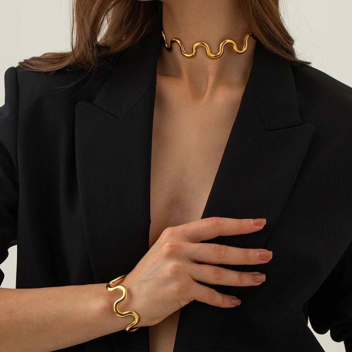 Rubina Necklace - Waterproof, 18k Gold Plated