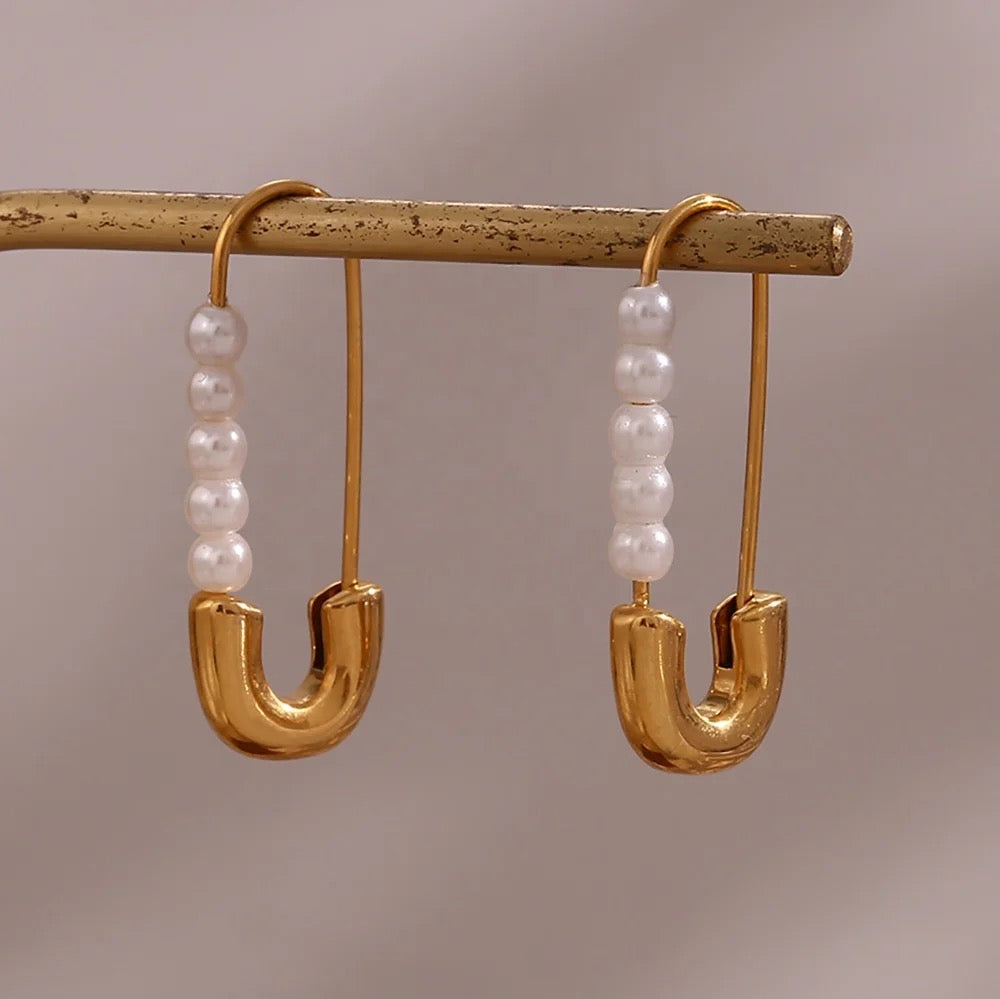 Rashi Earrings - Waterproof, 18k Gold Plated