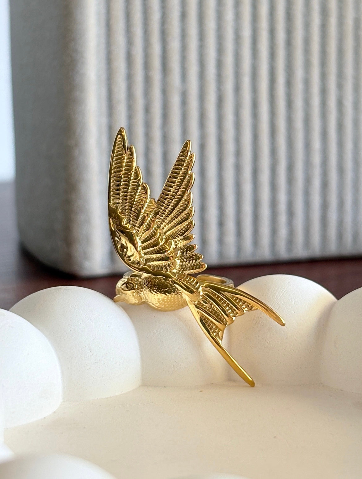 Parrot Ring - Waterproof, 18k Gold Plated