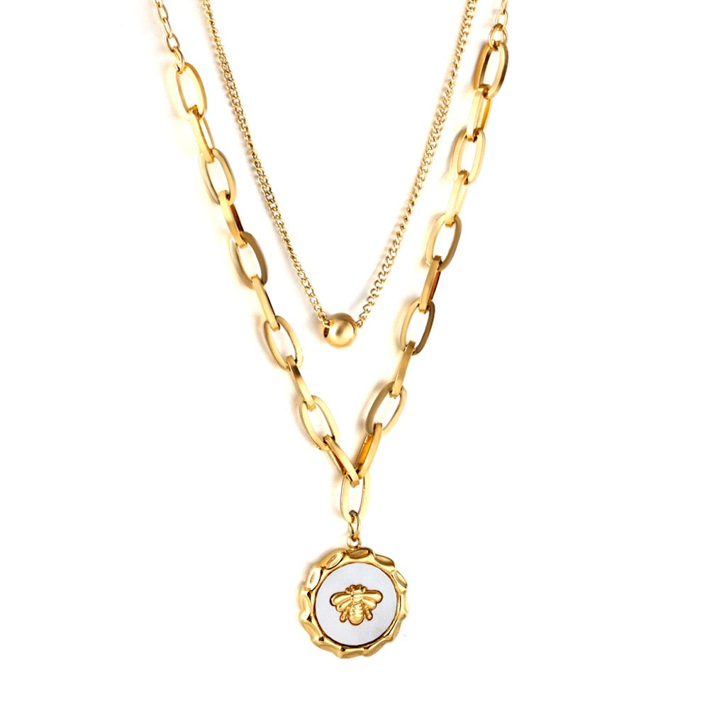 Ariel Necklace - Waterproof, 18k Gold Plated