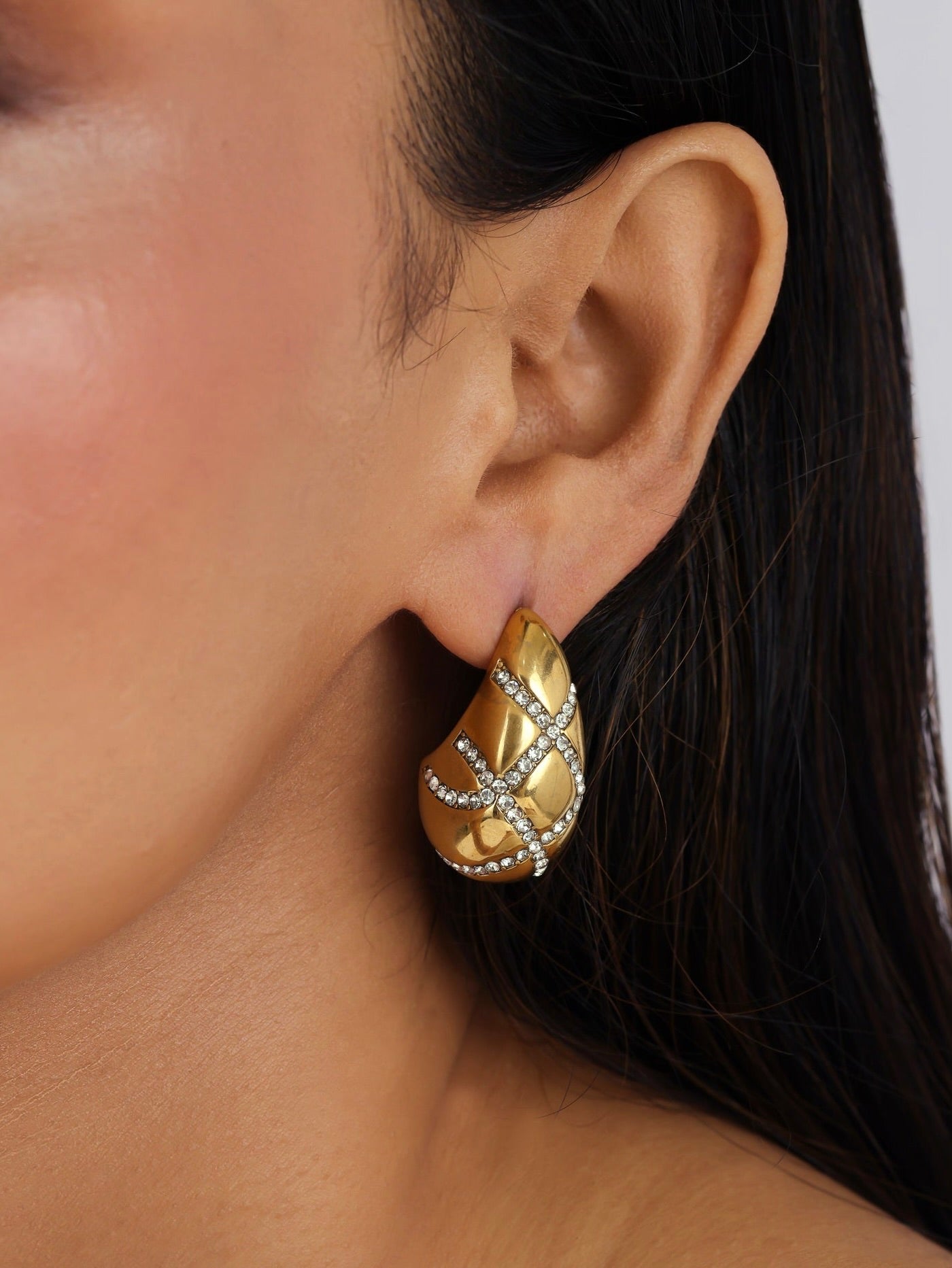 Nayan Earrings - Waterproof, 18k Gold Plated