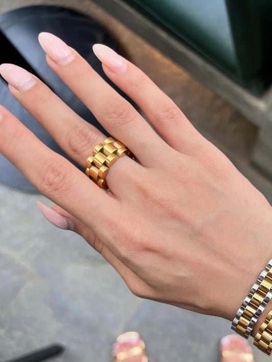 Fury Ring - Waterproof, 18k Gold Plated