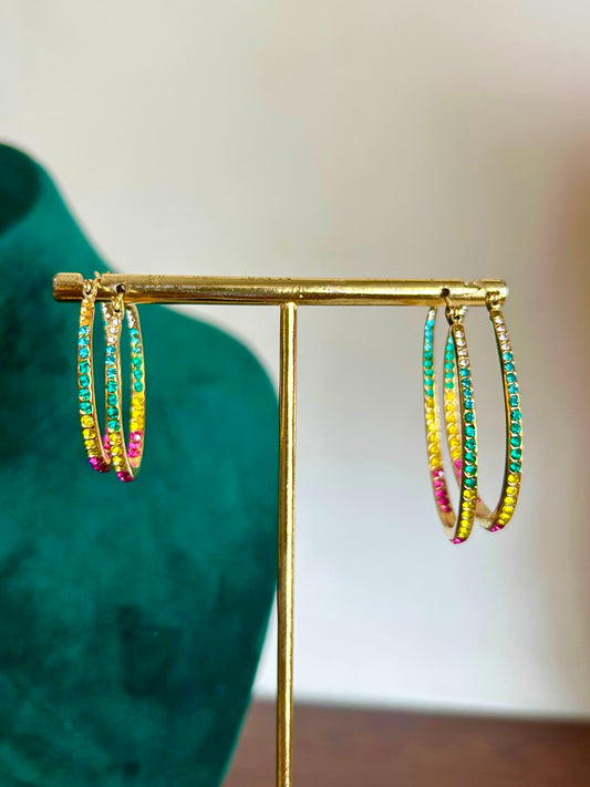 Riwaa Hoops - Waterproof, 18k Gold Plated