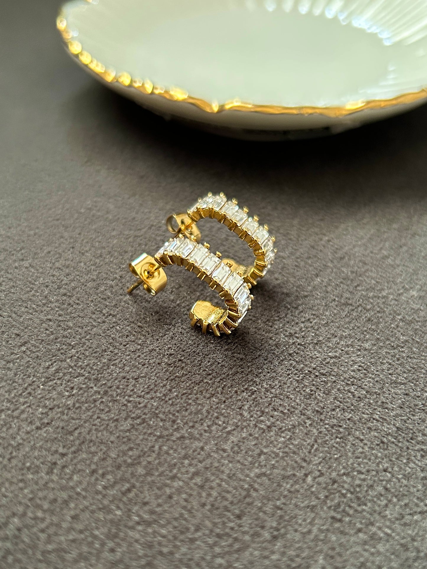 Mia Earrings - Waterproof, 18k Gold Plated