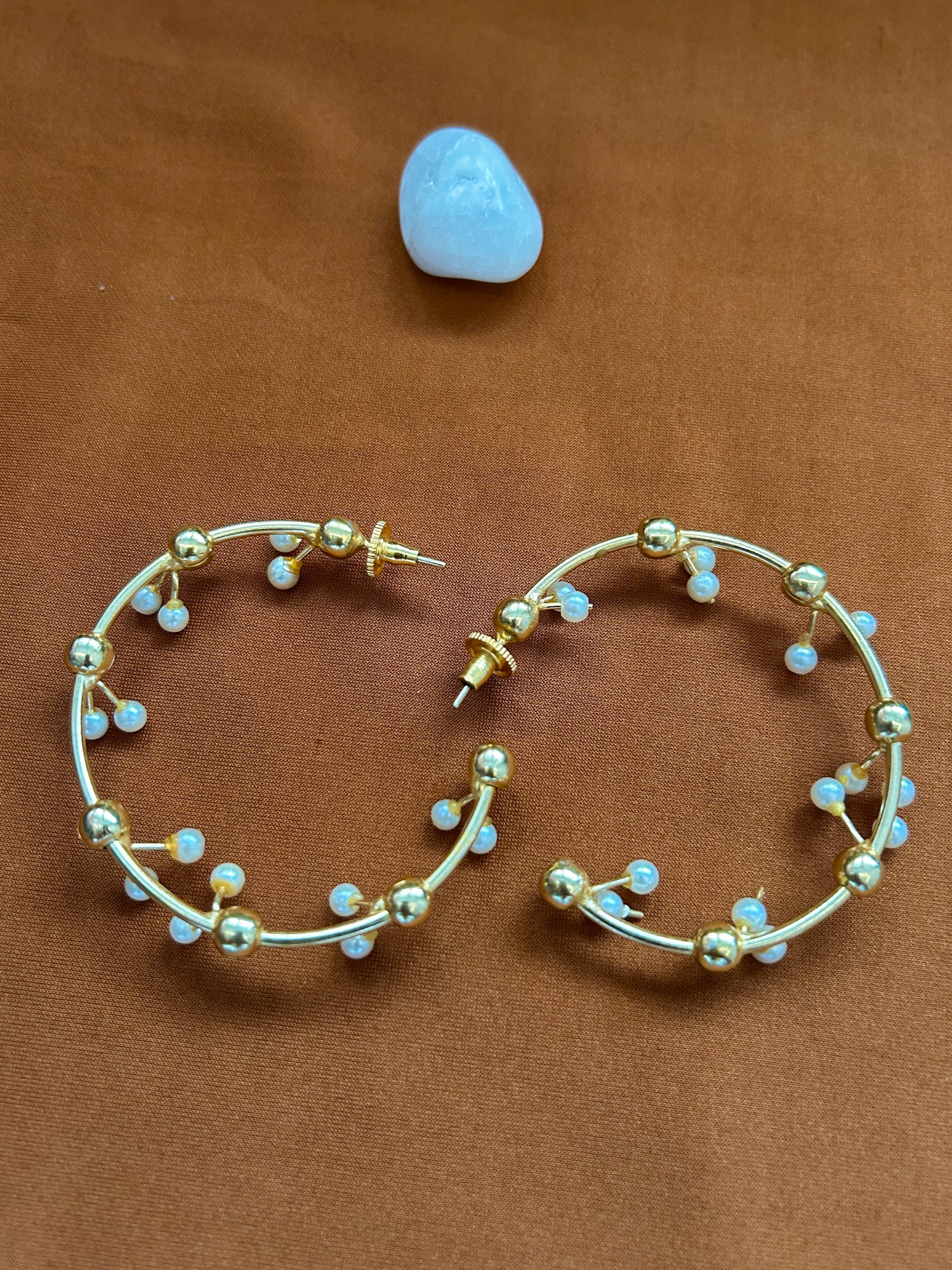 Mavi Earrings - 18k Gold Plated, Anti Tarnish