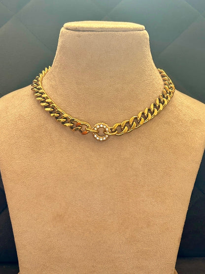 Fro Necklace - Waterproof, 18k Gold Plated