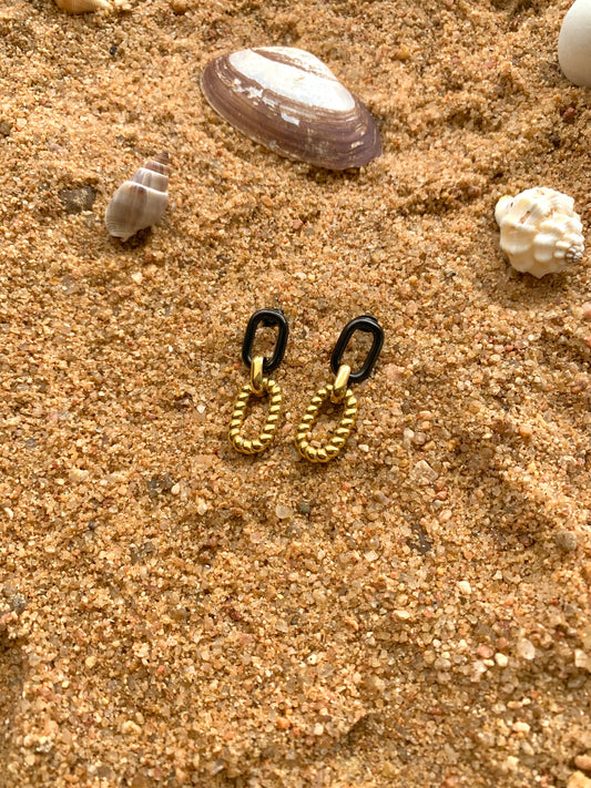 Cari Earrings - Waterproof, 18k Gold Plated