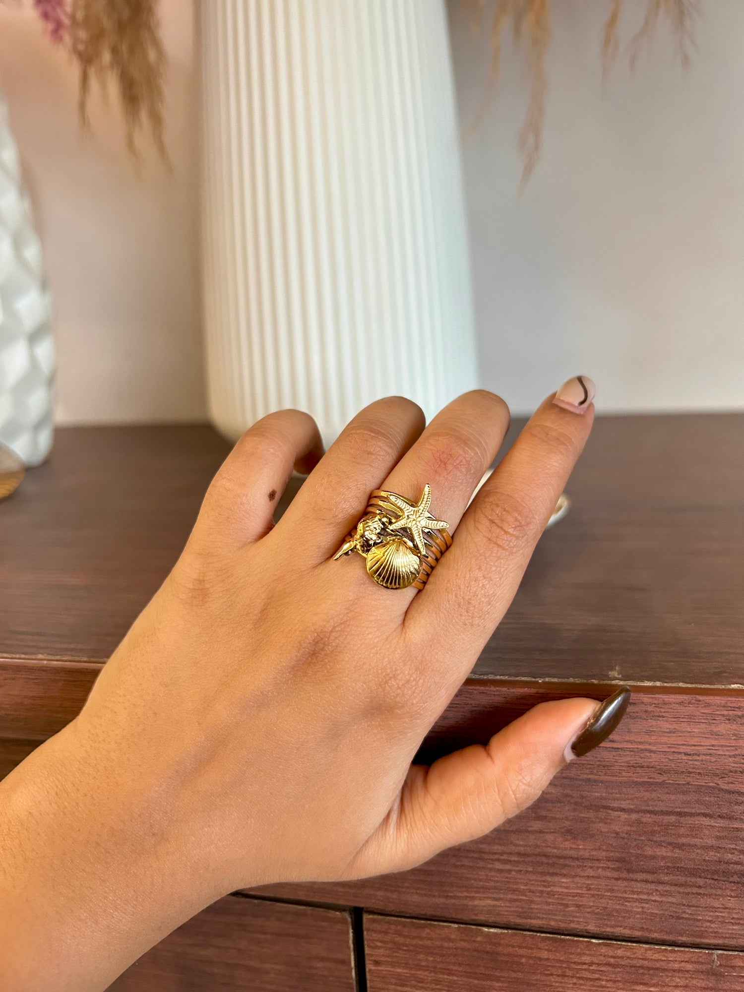 Vivian Ring - Waterproof, 18k Gold Plated