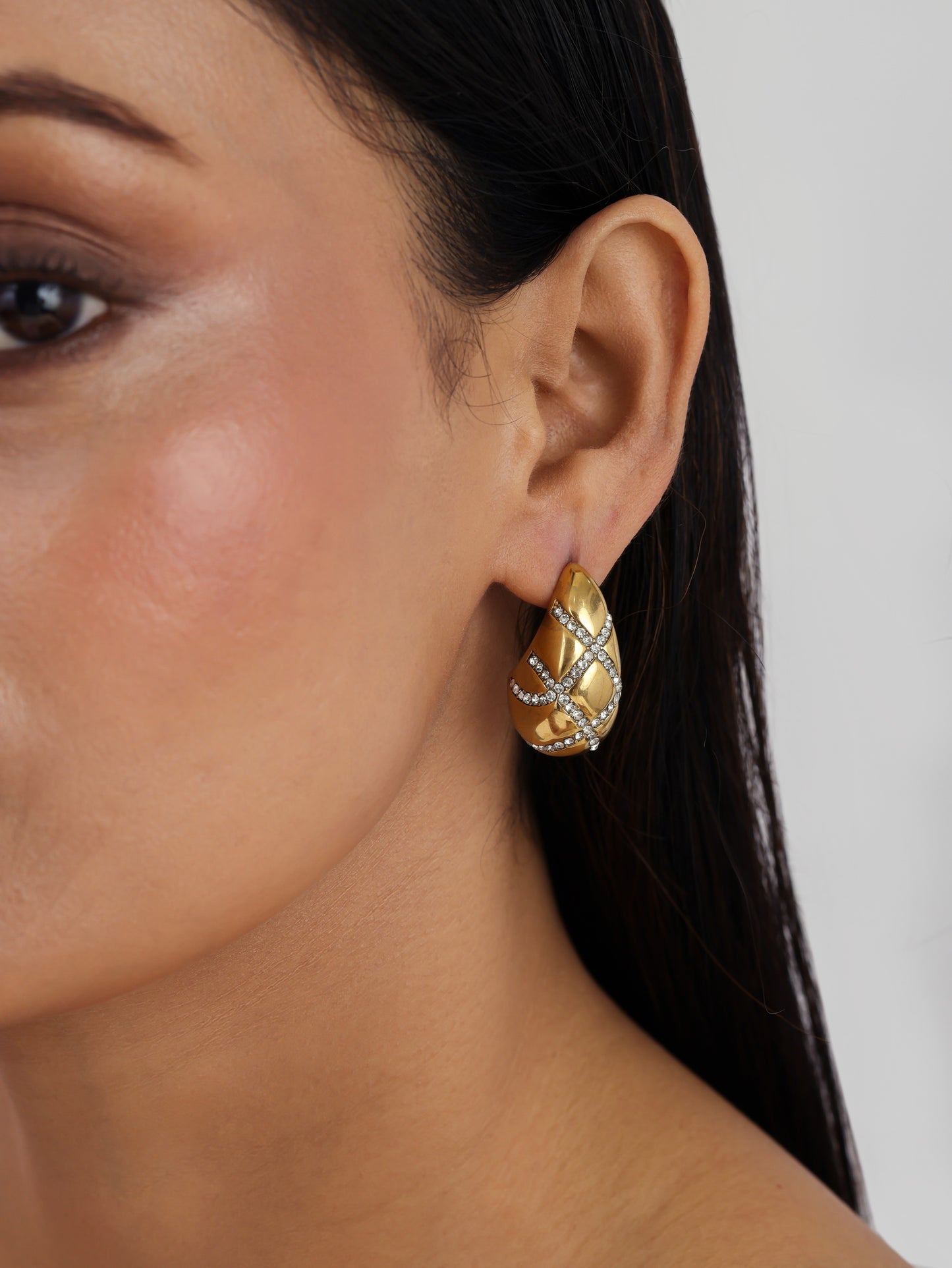 Nayan Earrings - Waterproof, 18k Gold Plated