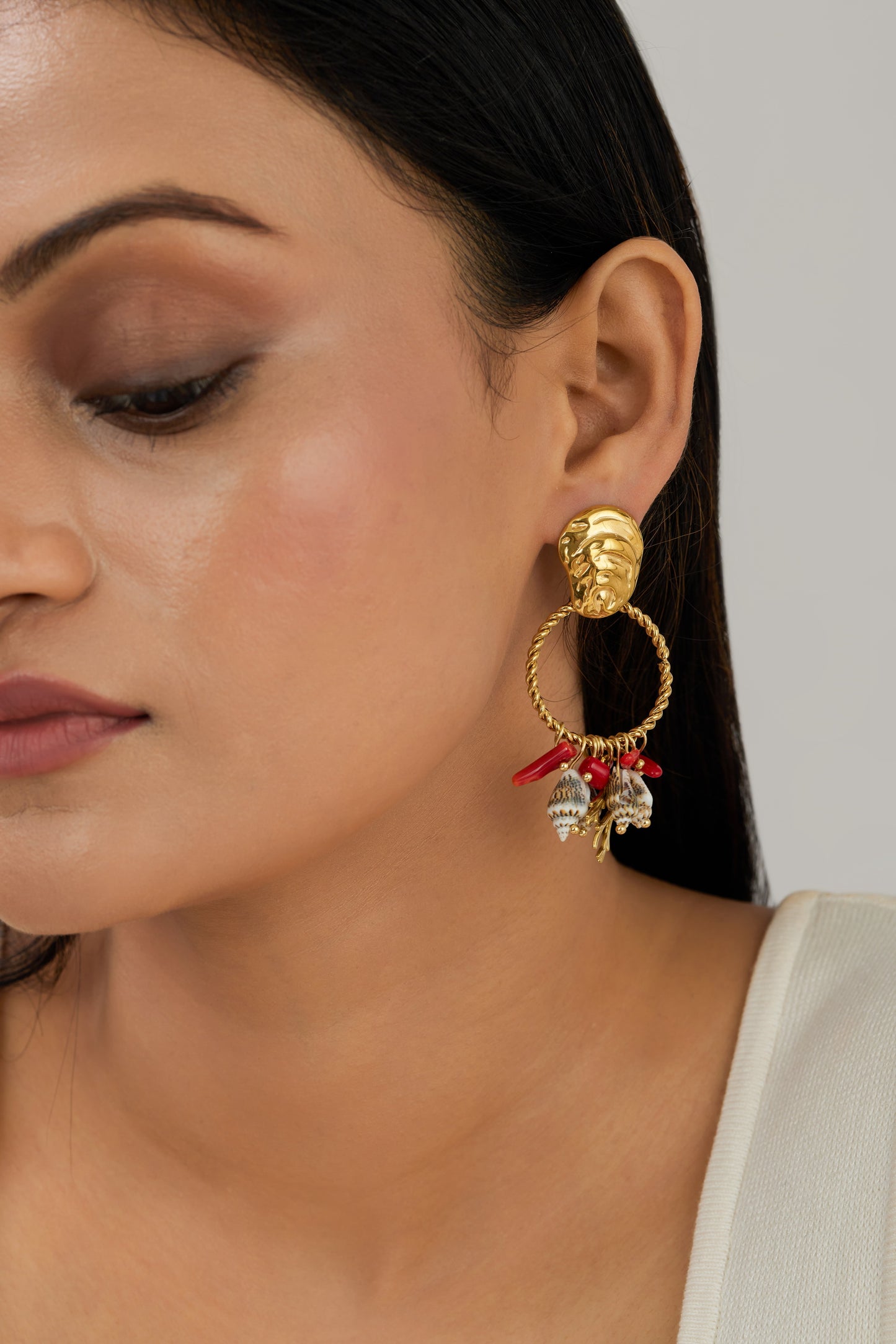 Ocean Dreams Earrings - Waterproof, 18k Gold Plated