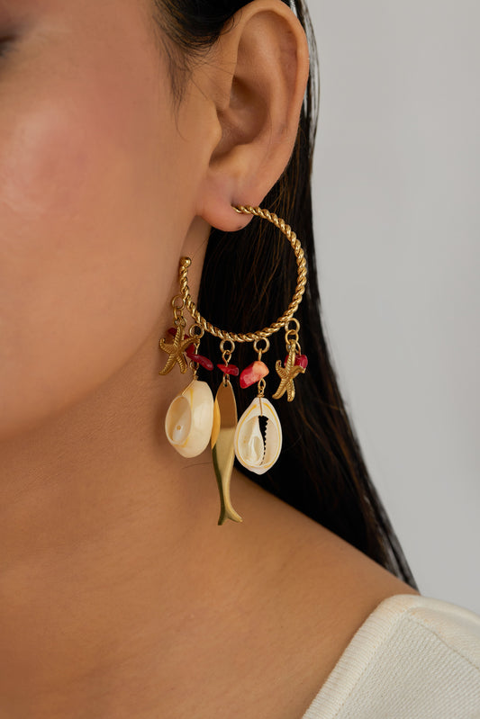 Sova Earrings - Waterproof, 18k Gold Plated