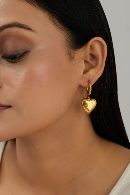 Aimee Earrings - Waterproof, 18k Gold Plated
