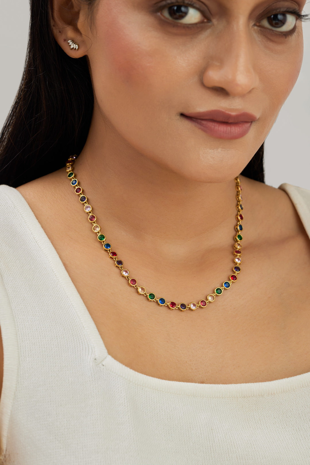 Rina Necklace - Waterproof, 18k Gold Plated