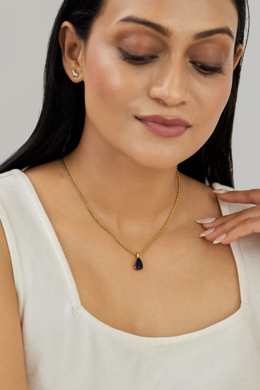 Jenny Necklace - Waterproof, 18k Gold Plated
