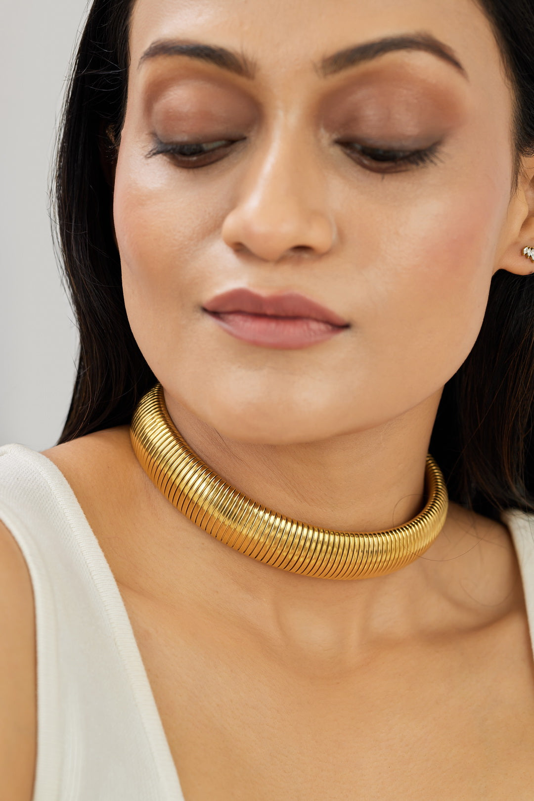 Liza Choker - Waterproof, 18k Gold Plated