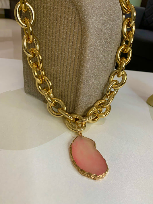 Creta Anti-Tarnish Statement Necklace
