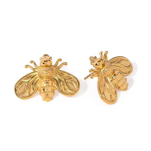 Flo Earrings - Waterproof, 18k Gold Plated