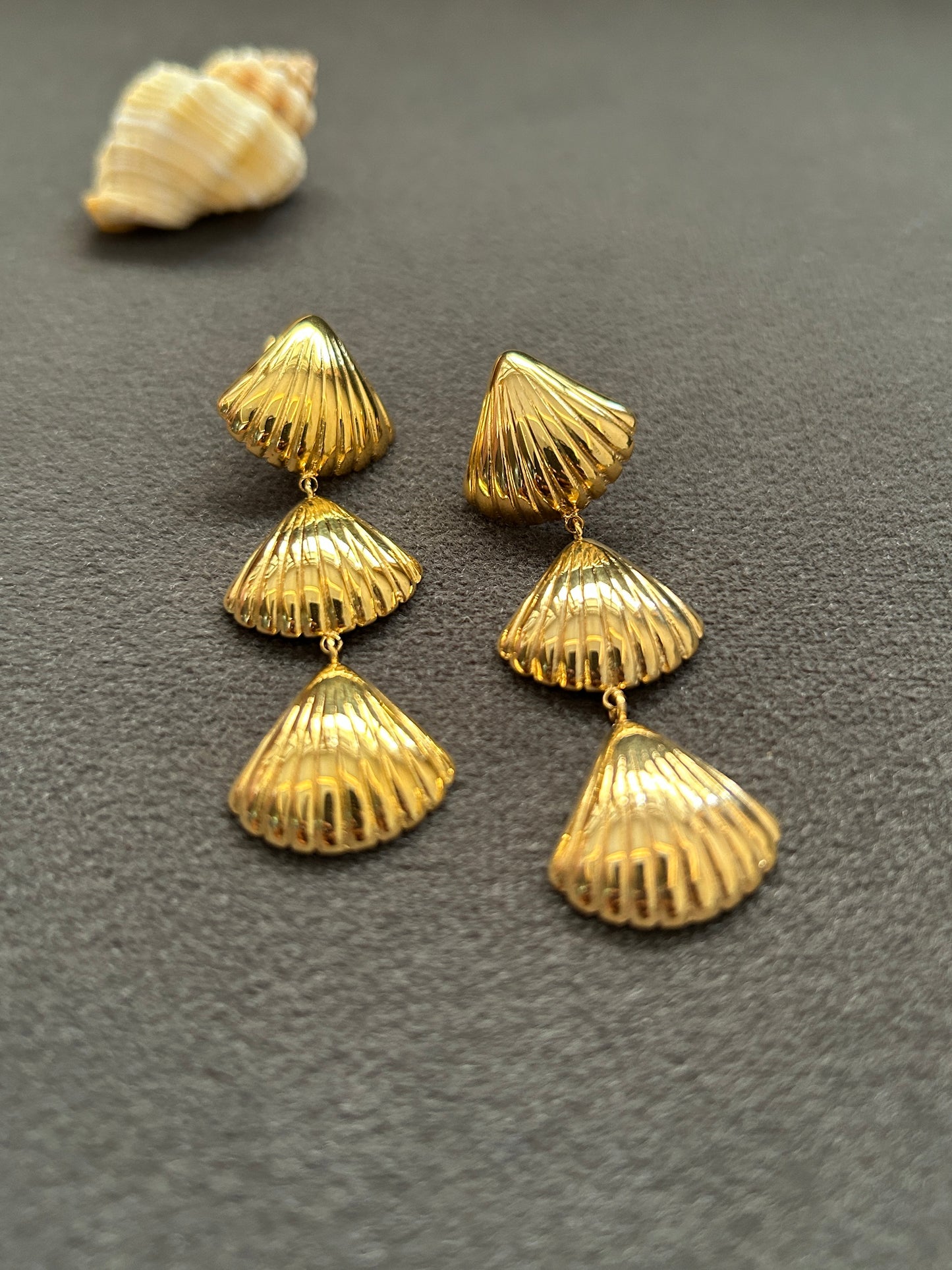 Nara Earrings - Waterproof, 18k Gold Plated