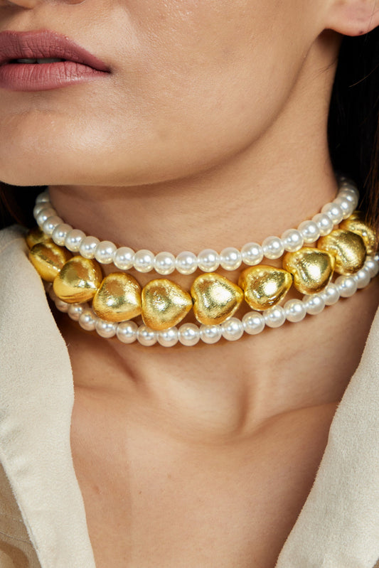 Lola Pearl Choker Necklace