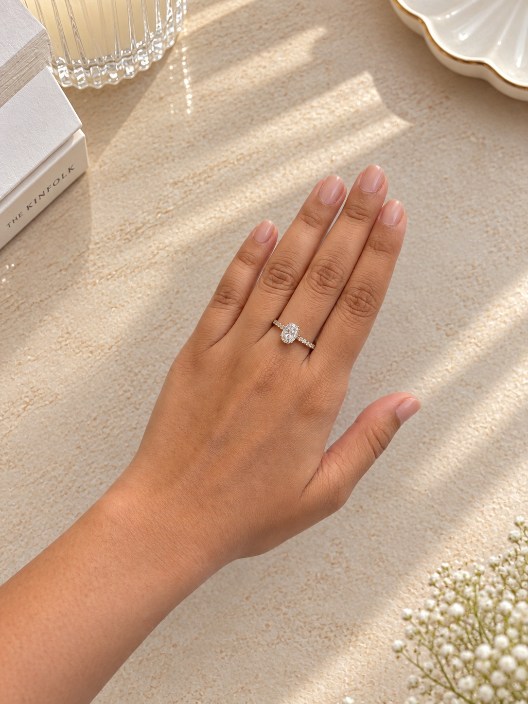 Tia Ring - Waterproof, 18k Gold Plated