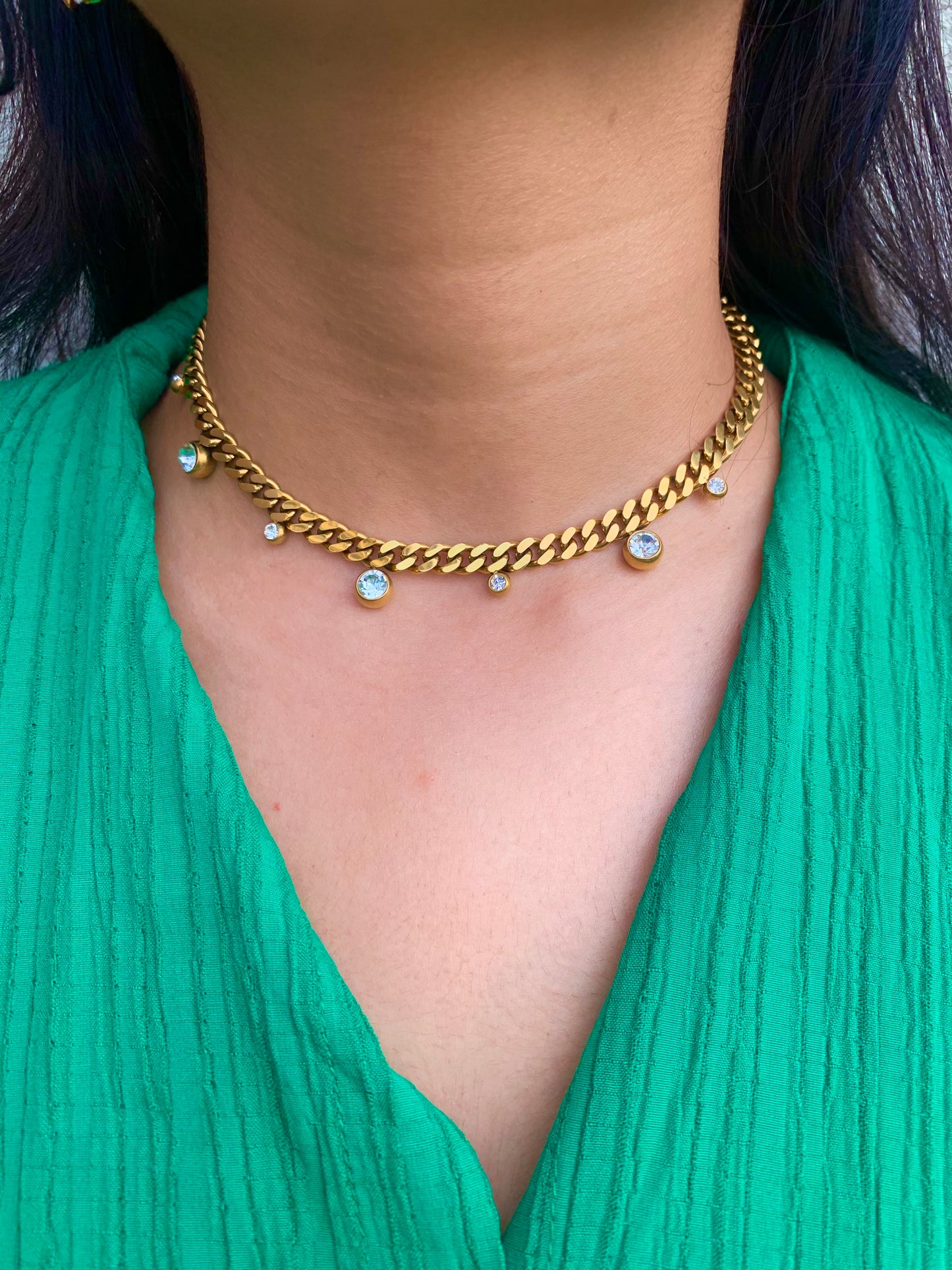 Celestial Necklace - Waterproof, 18k Gold Plated