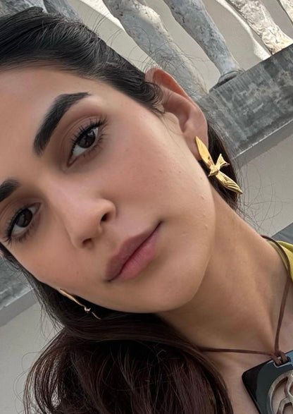 Bird Earrings - Waterproof, 18k Gold Plated
