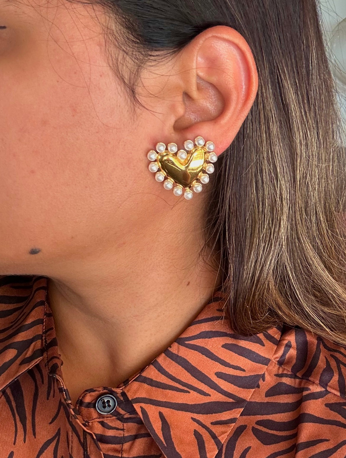 Rashi Earrings - Waterproof, 18k Gold Plated