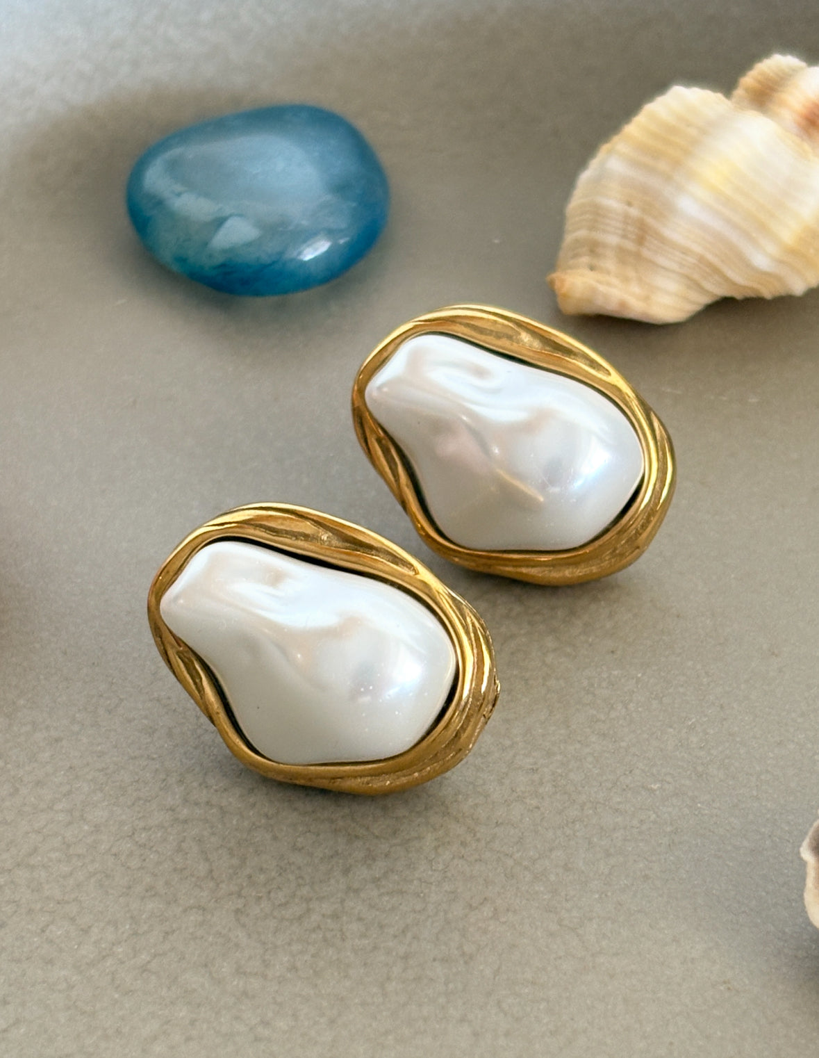 Prina Earrings - Waterproof, 18k Gold Plated