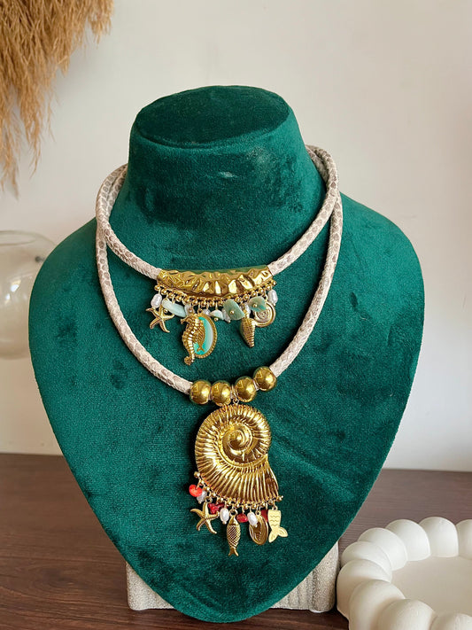 Rajni Necklace - Waterproof, 18k Gold Plated