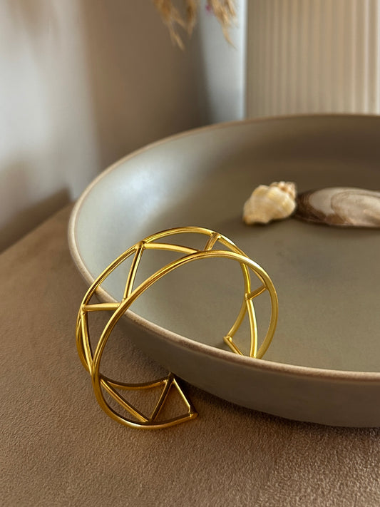 Risa Bracelet - 18k Gold Plated, Anti Tarnish